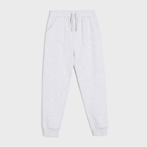 Sinsay - Spodnie dresowe jogger - Kremowy - dziewczynka - 4776J-02M