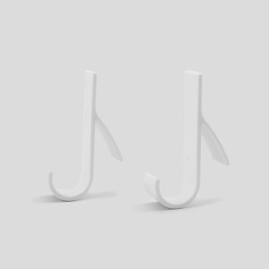 Sinsay - Wieszaki 2 pack - Biały - uniseks - 4826Q-00X