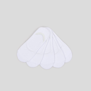 Sinsay - Skarpetki 5 pack - Biały - damski - 4846Z-00X