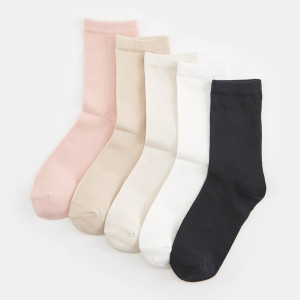 Sinsay - Skarpetki 5 pack - Wielobarwny - damski - 4855Z-MLC