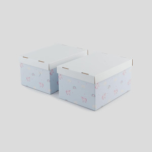 Sinsay - Pudełka do przechowywania 2 pack - Różowy - uniseks - 489AH-03X