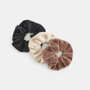 Sinsay - Gumki do włosów 3 pack - Wielobarwny - damski - 4925Z-MLC