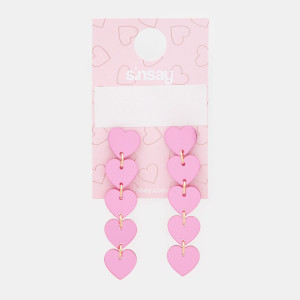 Sinsay - Ohrringe - Rosa - damen - 4973Z-30X
