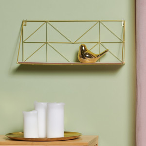 Sinsay - Półka - Złoty - uniseks - 5004Q-GLD