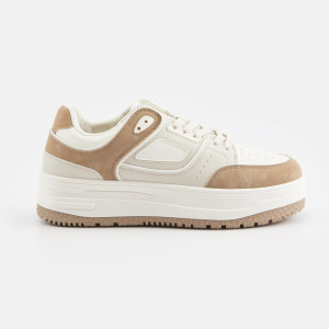 Sinsay - Sneakersy - Beżowy - damski - 5024Z-08X