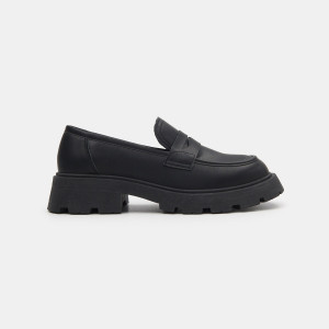 Sinsay - Mokasyny - Czarny - damski - 5028Z-99X