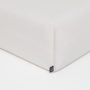 Sinsay - Prześcieradło bawełniane jersey z gumką - Jasny szary - uniseks - 5104T-09X