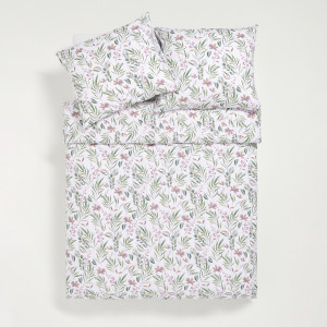 Sinsay - Bettwäsche-Set aus Baumwolle - Weiß - unisex - 5105X-00X