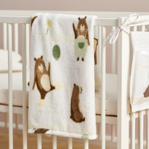 Sinsay - Kocyk dziecięcy - Biały - uniseks - 5140Q-00X