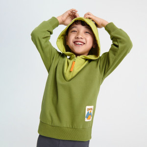 Sinsay - Bluza z kapturem - Khaki - chłopiec - 5159X-78X