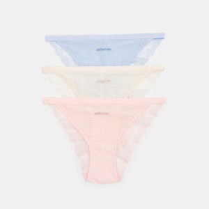 Sinsay - Confezione da 3 paia di slip - Multicolore - Da donna - 5159Z-MLC