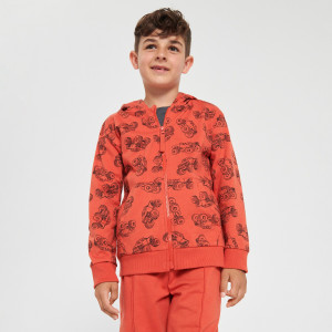 Sinsay - Bluza rozpinana - Czerwony - chłopiec - 5164X-29X