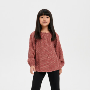 Sinsay - Koszula - Pomarańczowy - dziewczynka - 5202R-28X