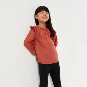 Sinsay - Koszulka - Pomarańczowy - dziewczynka - 5217R-28X