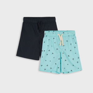 Sinsay - Szorty 2 pack - Czarny - chłopiec - 5258R-99X