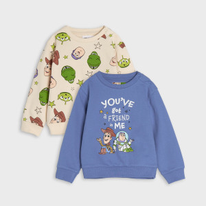 Sinsay - Bluzy Toy Story 2 pack - Niebieski - chłopiec - 5270Z-52X