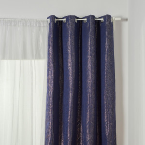 Sinsay - Zasłona - Granatowy - uniseks - 5293Q-59X