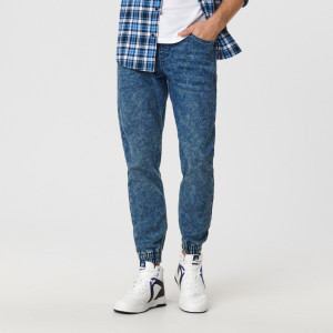 Sinsay - Jeansy jogger - Niebieski - męski - 5312F-55J