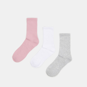 Sinsay - Skarpetki 3 pack - Wielobarwny - damski - 532AB-MLC