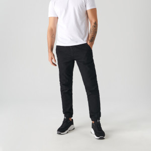 Sinsay - Jeansy jogger - Czarny - męski - 5342F-99J