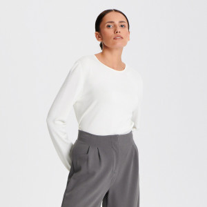 Sinsay - Pullover - Elfenbein - damen - 5356F-01X