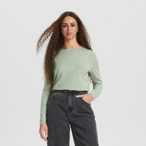 Sinsay - Sweter - Zielony - damski - 5356F-07X