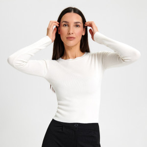 Sinsay - Maglione - Avorio - Da donna - 5357F-01X