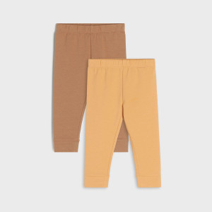 Sinsay - Legginsy 2 pack - Żółty - chłopiec - 5399Z-11X