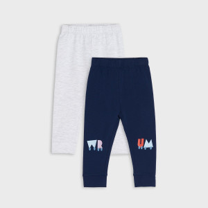 Sinsay - Legginsy 2 pack - Granatowy - chłopiec - 5401Z-59X
