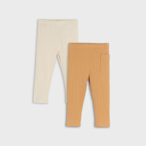 Sinsay - Leggings, 2er-Pack - Braun - Jungs - 5403Z-82X