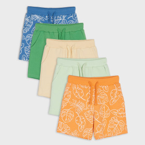 Sinsay - Szorty 5 pack - Zielony - chłopiec - 5427R-77X