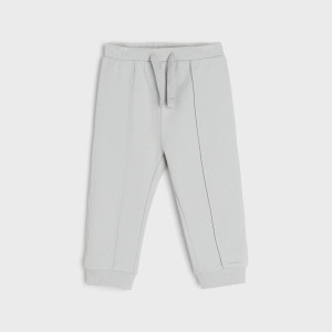 Sinsay - Spodnie dresowe jogger - Jasny szary - chłopiec - 5434Z-09X