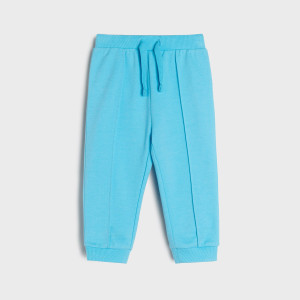 Sinsay - Spodnie dresowe jogger - Turkusowy - chłopiec - 5434Z-56X