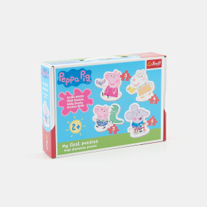 Sinsay - Puzzle Świnka Peppa - Wielobarwny - uniseks - 549AJ-MLC