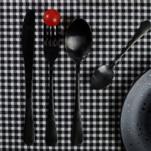 Sinsay - Set tacâmuri - Negru - Unisex - 5541Q-99X