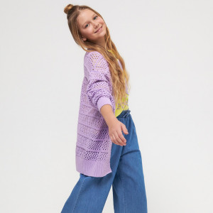 Sinsay - Sweter - Fioletowy - dziewczynka - 5617R-04X