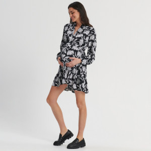 Sinsay - Sukienka mini MAMA - Wielobarwny - damski - 5668F-MLC