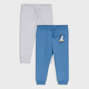 Sinsay - Spodnie dresowe 2 pack - Jasny szary - chłopiec - 5670R-09M