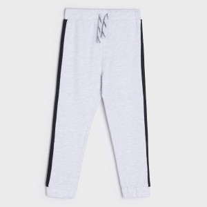 Sinsay - Spodnie dresowe jogger - Jasny szary - chłopiec - 5689R-09M