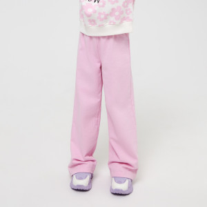 Sinsay - Spodnie flare - Różowy - dziewczynka - 5715R-40X