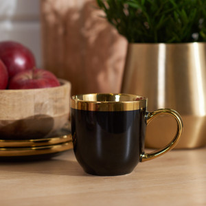 Sinsay - Kubek - Czarny - uniseks - 5744Q-99X