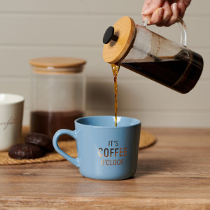 Sinsay - Kubek - Niebieski - uniseks - 5745Q-05X