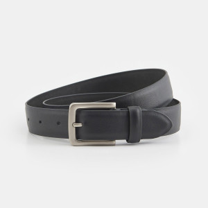 Sinsay - Pasek skórzany - Czarny - męski - 5763A-99X