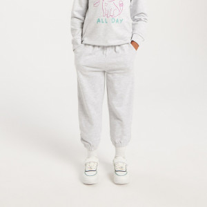 Sinsay - Jogger melegítőnadrág - Világosszürke - Lány - 5779R-09M