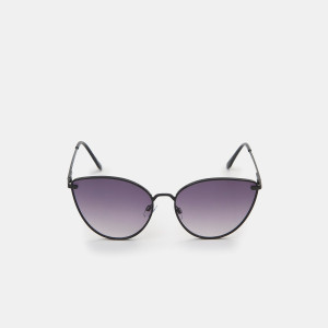 Sinsay - Okulary przeciwsłoneczne - Czarny - damski - 5793K-99X