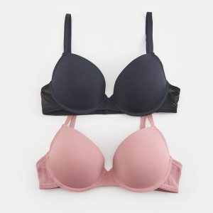 Sinsay - Push-up-BHs, 2er-Pack - Rosa - damen - 5810U-39X