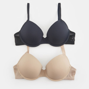 Sinsay - BH, 2er-Pack - Schwarz - damen - 5811U-99X