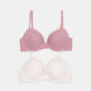 Sinsay - BH, 2er-Pack - Elfenbein - damen - 5813U-02X
