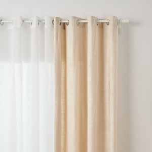 Sinsay - Zasłona - Beżowy - uniseks - 5846X-08X