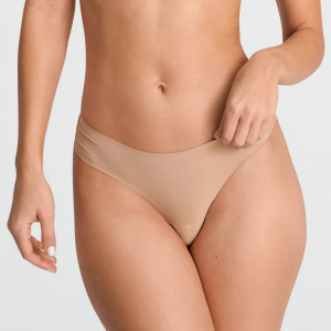 Sinsay - Majtki bezszwowe 2 pack - Biały - damski - 5857U-00X